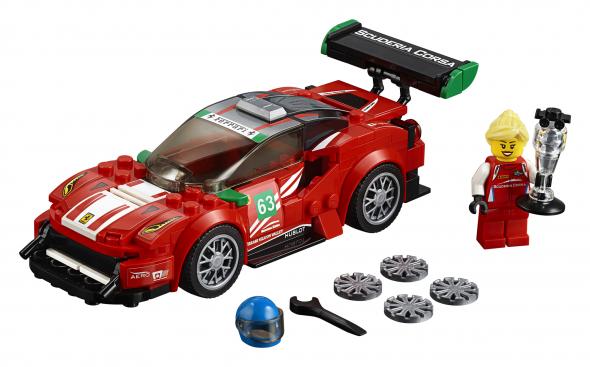 LEGO Speed Champions VYMAZAT LEGO® Speed Champions 75886 Ferrari 488 GT3 „Scuderia Corsa“ - Stavebnica