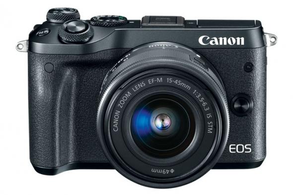 Canon EOS M6 čierny +EF-M 15-45 mm IS STM - Digitálny fotoaparát