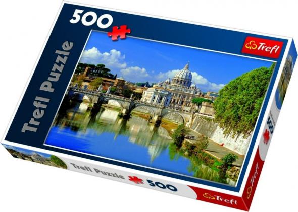 Trefl Puzzle Vatikán, Rím - Taliansko 500 - Puzzle