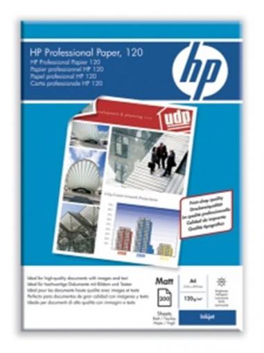HP Professional Inkjet, A4, 120g, 200ks - Fotopapier matný A4