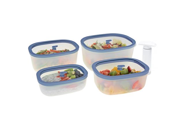 Status Fresko 5-dielny set vákuových dóz 177112, mint - Vákuový box