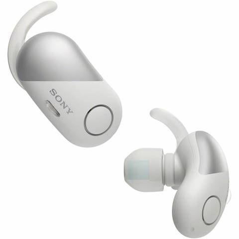 Sony WF-SP700NW biele - Bezdrôtové slúchadlá s potlačením hluku na cvičenie