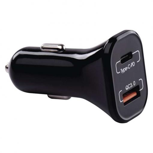 Emos 1.5–3.0A (18W) max. usb-c - Univerzálny USB adaptér do auta