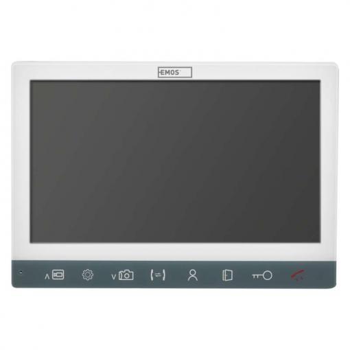 Emos Monitor pre videovrátnik EM-10AHD strieborný - Samostatný videomonitor so 7" farebným LCD monitorom