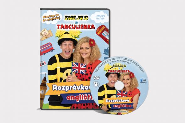 Smejko a Tanculienka - Rozprávková angličtina - DVD
