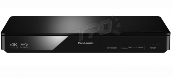 Panasonic DMP-BDT280EG čierny vystavený kus - 3D Blu-Ray prehrávač