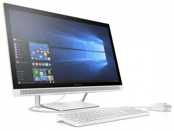 HP Pavilion 27-a150nc - All-in-one PC Biely