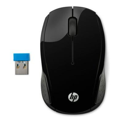 HP 200 Black - Wireless optická myš
