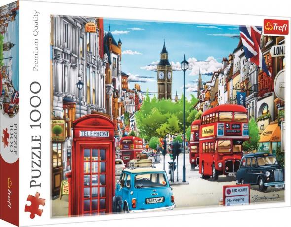 Trefl Trefl puzzle  1000 Londýnska ulica