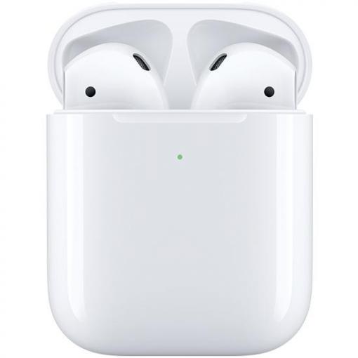 Apple AirPods biele - Bezdrôtové slúchadlá s bezdrôtovým nabíjacím puzdrom