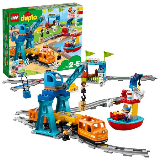 LEGO Duplo LEGO® DUPLO® 10875 Nákladný vlak - Stavebnica