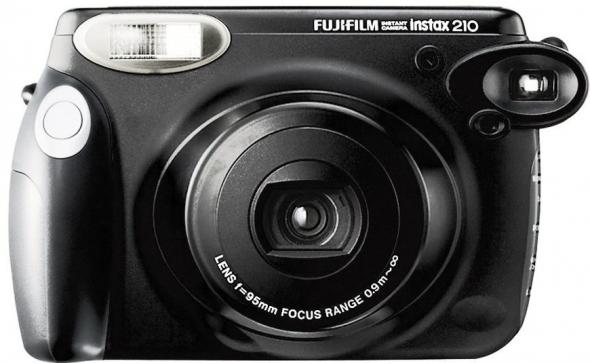 Fujifilm Instax 210 wide čierny - Fotoaparát s automatickou tlačou