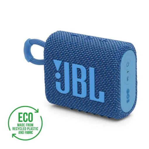 JBL GO3 Eco Blue - Prenosný vodotesný bezdrôtový reproduktor