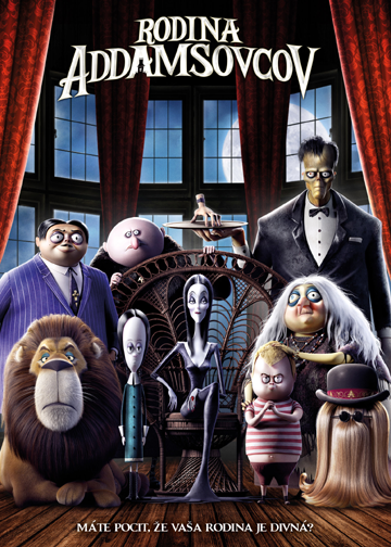 Rodina Addamsovcov (SK) - DVD film