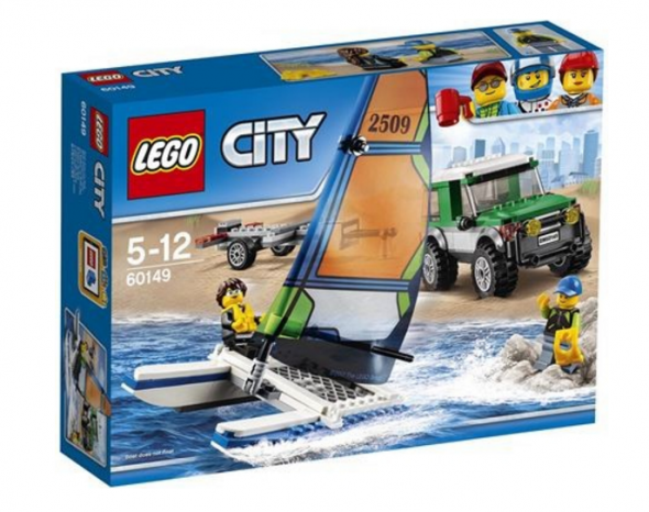 LEGO City 4x4 s katamaránom - Stavebnica