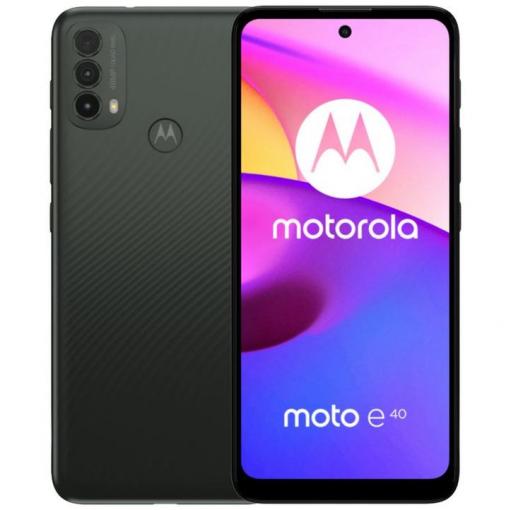 Motorola Moto E40 čierna - Mobilný telefón
