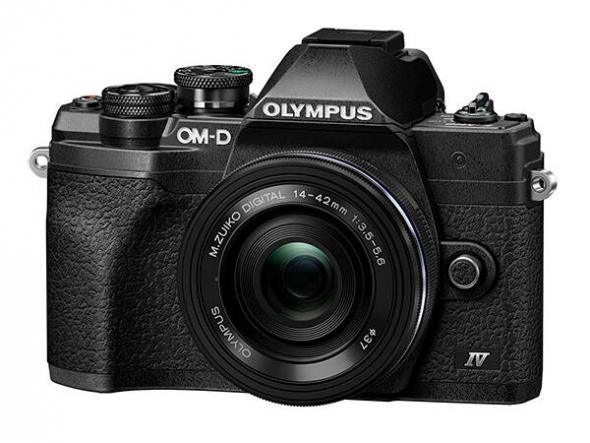 Olympus E-M10 Mark IV čierny + 14-42mm EZ Pancake čierny - Digitálny fotoaparát