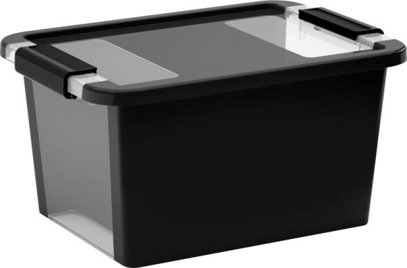 KIS - Box s vekom Bi-Box S, 11 lit., čierny, 26x36,5x19 cm