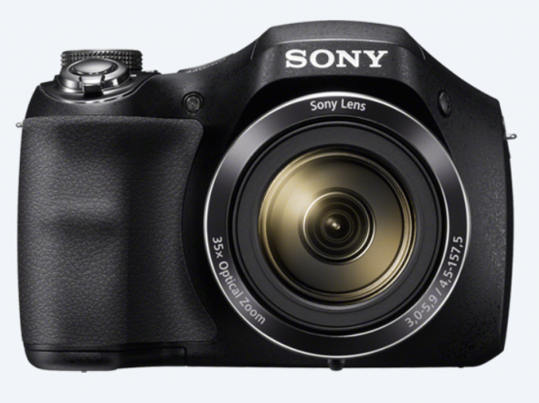Sony Cyber-Shot DSC-H 300B čierny - Digitálny fotoaparát
