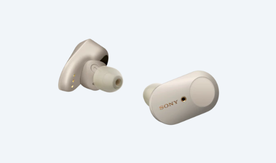 Sony WF-1000XM3S strieborné - Bezdrôtové slúchadlá s potlačením hluku na cvičenie