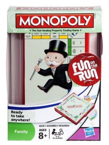 Hasbro Monopoly Cestovná verzia - SK - Spoločenská hra