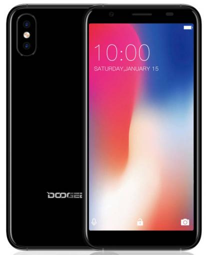 DOOGEE X55 1GB/16GB čierny - Mobilný telefón