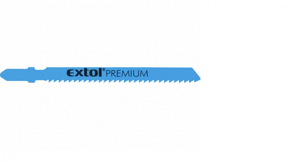 EXTOL - Plátky do priam.píly Bi-metal, 75x2,5 mm