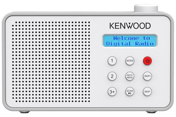 Kenwood CR-M25DAB-W biele  + doručenie zadarmo  - Rádio s DAB+ tunerom, Bluetooth