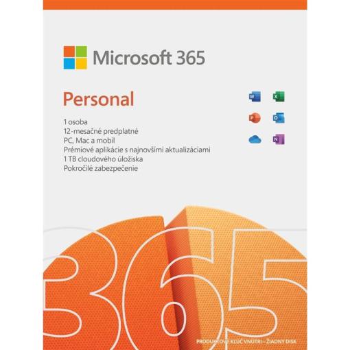 Microsoft Microsoft 365 Personal 1rok - Kancelársky balík