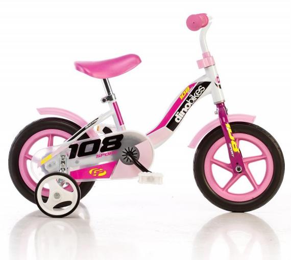 DINO Bikes DINO Bikes - Detský bicykel 10" 108LG - ružový 2017 - Bicykel