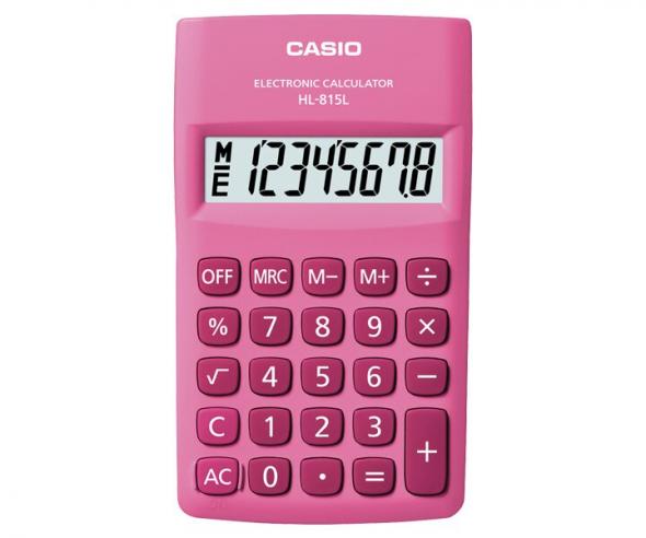 Casio HL815L ružová - Kalkulačka