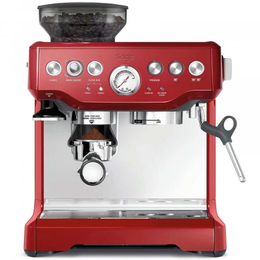 Sage BES870 Červená - Pákové espresso