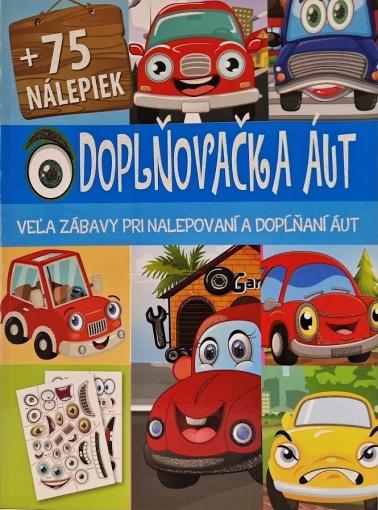 FONI-BOOK Doplňovačka áut +75 nálepiek - Kniha