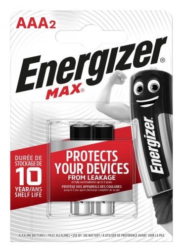 Energizer MAX LR03 (AAA) 2ks - Batérie alkalické