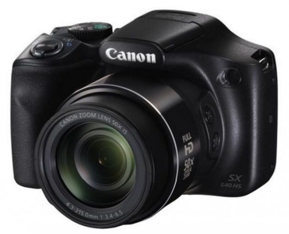 Canon PowerShot SX 540 HS čierny - Digitálny fotoaparát