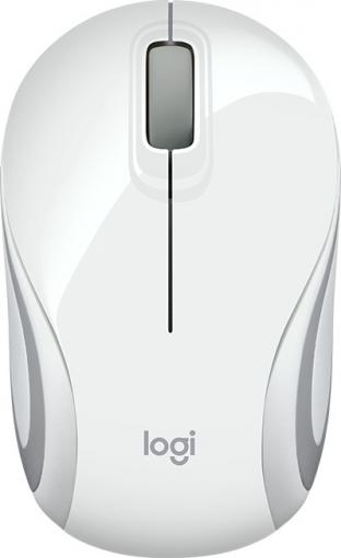 Logitech M187 mini biela - Wireless optická myš