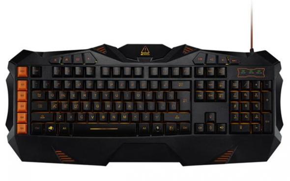 Canyon Fobos - Hráčska klávesnica čierna SK