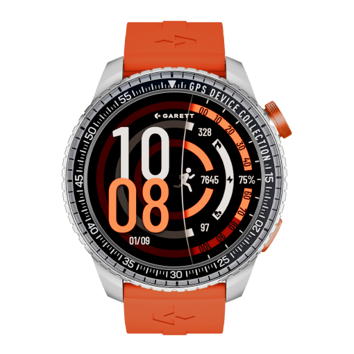 Garett Smartwatch COMPASS Silver, GPS - Smart hodinky