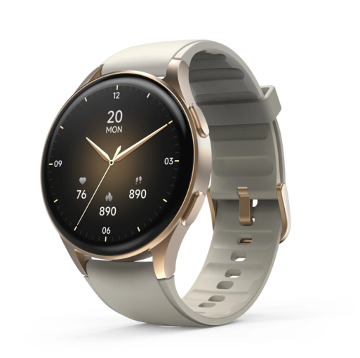 Hama Smart Watch 8900 béžové/zlaté - Športové hodinky