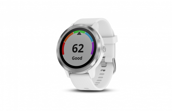Garmin vívoactive 3, White Silicone, Stainless Steel - Smart hodinky s GPS