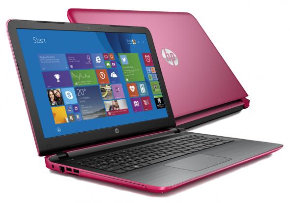 HP Pavilion 15-ab000nc ružový - 15,6" Notebook