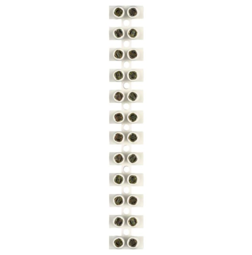 Emos Skrutková svorkovnica 12×4–6mm2, 450V, biela - Svorkovnica