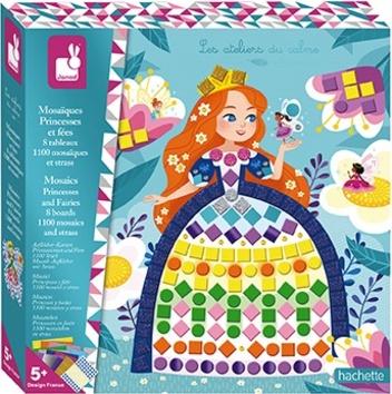 Janod Janod Atelier Mozaika Princezné a víly Maxi 5+