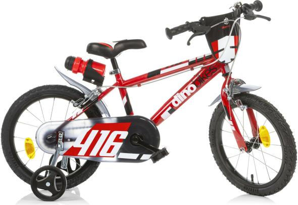 DINO Bikes DINO Bikes - Detský bicykel 16" 416US-06 - červený