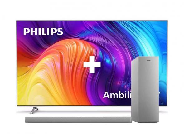 Philips 75PUS8807 + TAB6405 - 4K UHD Android TV + soundbar