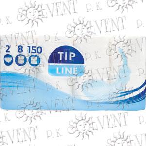 Tip Line - Toaletný papier 8x150útr. 2vr.