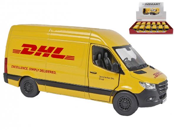 MIKRO -  Mercedes-Benz DHL 12,5cm kov na spätný chod - Auto