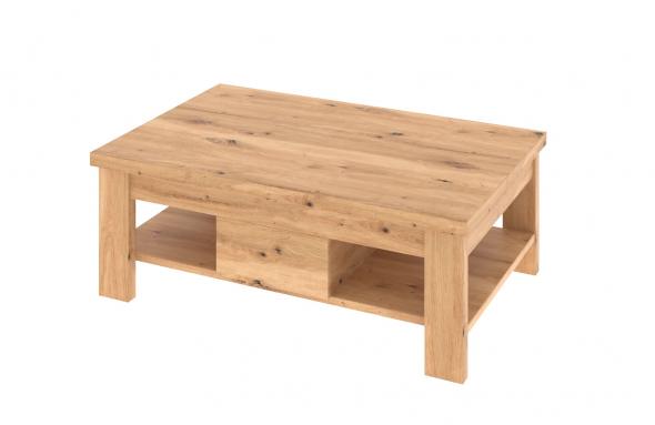GIGANT 165 DUB ARTISAN - Konferenčný stôl 110x70x40cm ,2xzásuvka, dub artisan