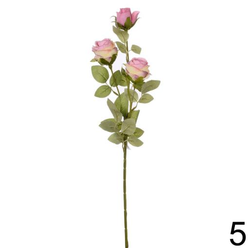 Ruža kus tmavoružová 50cm - Umelé kvety