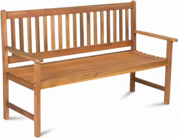 FIELDMANN   FDZN 4006-T - záhradná drevená lavica 3miestna, rozmery 61 x 150 x 90 cm